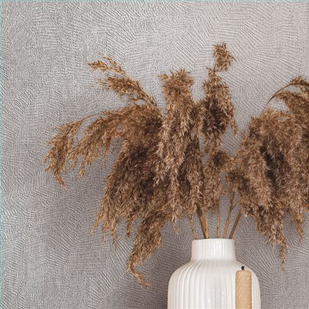Ref.SILE-039 ambiente con silence rayado fino acabado Gris