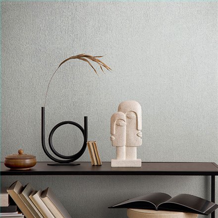 Ref.SILE-048 estancia decorada con rayado fino en Gris, silence