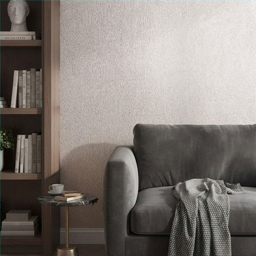 Ref.SILE-059 estancia decorada con rayado fino acabado Beige, silence