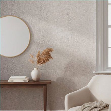 Ref.SILE-066 ambiente real de rayado fino silence, acabado Beige