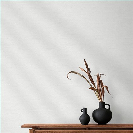 Ref.NATU-005 ambiente con natura liso lino acabado Blanco Roto