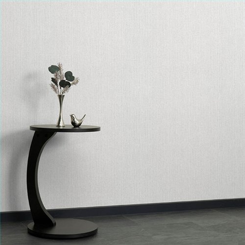 Ref.NATU-007 ambiente con natura rayado seda en tono Beige