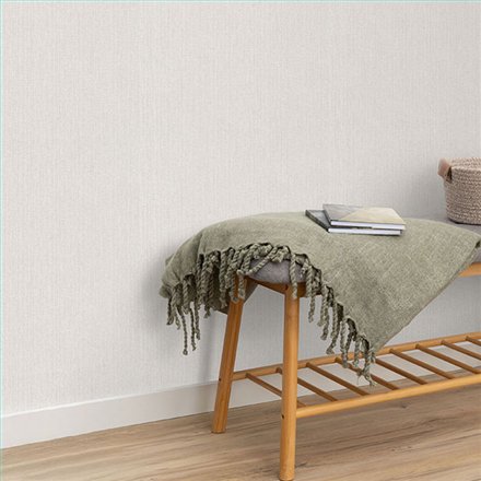 Ref.NATU-013 ambiente con natura rayado seda acabado Beige