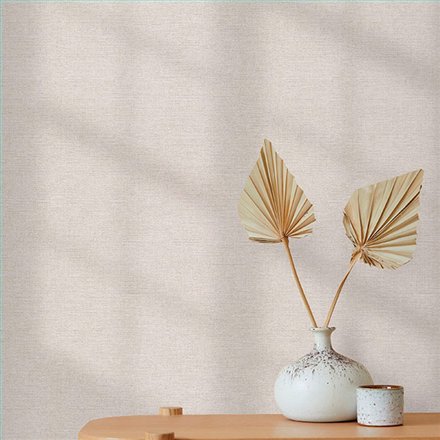 Ref.NATU-049 ambiente con natura liso lino acabado Beige