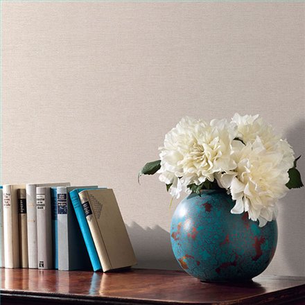 Ref.NATU-062 ambiente con natura liso lino en tono Beige