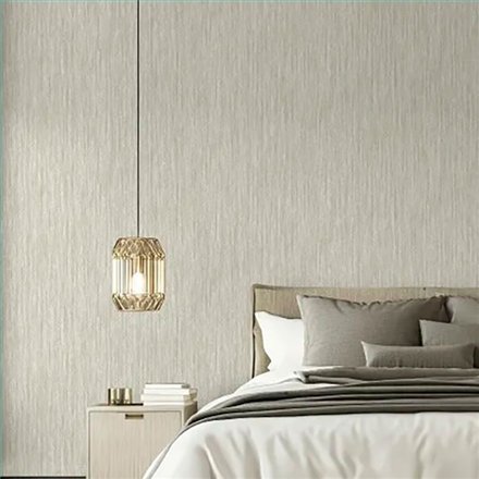 Ref.LR2007 foto de ambiente rayas vetadas lirico fondo Beige con Topo y Marrón