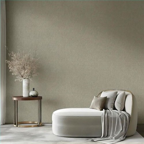 Ref.LR4807 estancia decorada con textura lino Dorado y fondo Beige, lirico