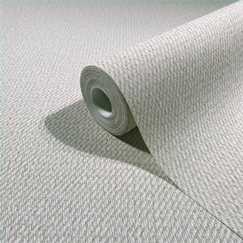 Ref.SP7022 vista de ambiente, supreme: fondo Blanco Roto con detalles en Beige, motivo tejido tapicería
