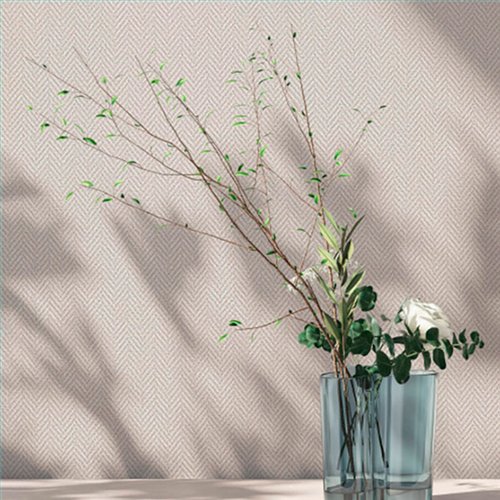 Ref.SP7008 estancia decorada con espiga Beige y fondo Blanco Roto, supreme