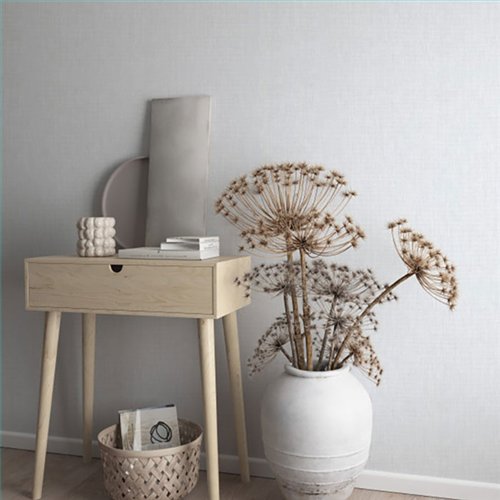 Ref.SP3324 estancia decorada con liso lino acabado Gris, supreme