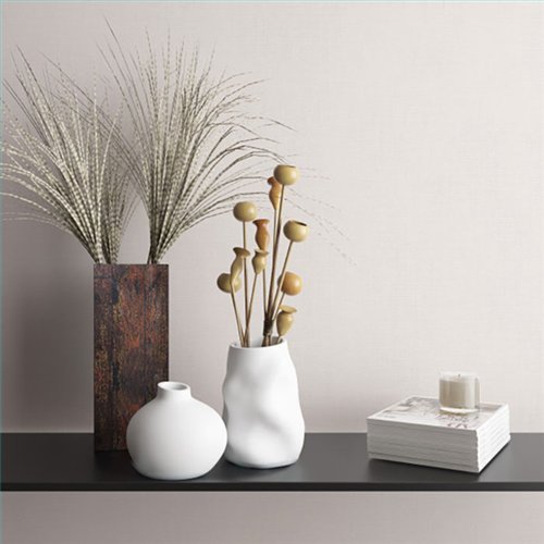 Ref.SP3332 ambiente con supreme liso lino en Blanco Roto