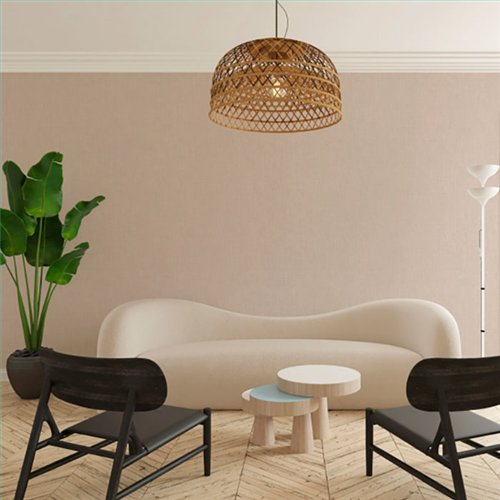 Ref.SP3327 estancia decorada con liso lino acabado Beige, supreme