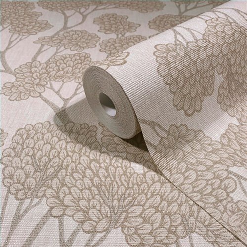 Ref.SP7038 ambiente real de árbol oriental supreme, sobre fondo Beige en tonos Topo