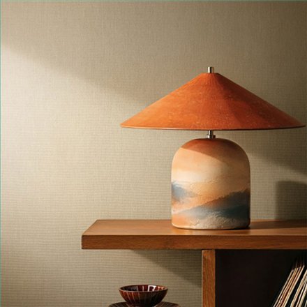 Ref.SP7043 estancia decorada con liso lino en tono Beige, supreme