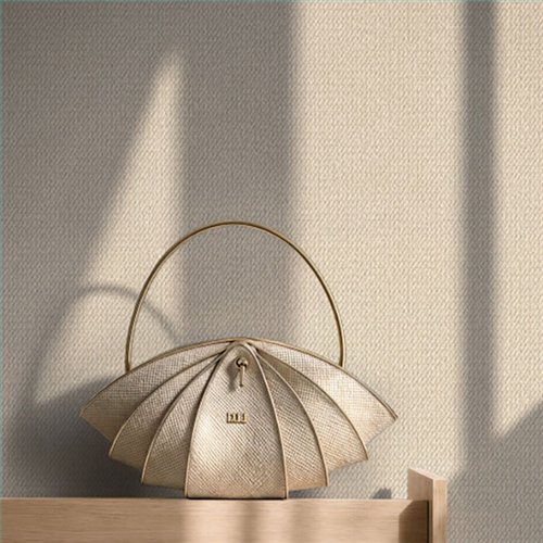 Ref.SP7016 estancia decorada con tejido tapicería Blanco Roto y fondo Beige, supreme