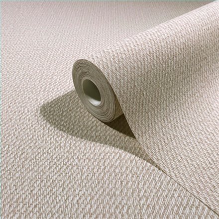 Ref.SP7016 ambiente real de tejido tapicería supreme, sobre fondo Beige en tonos Blanco Roto