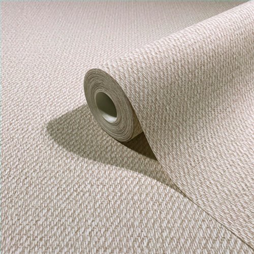 Ref.SP7016 ambiente real de tejido tapicería supreme, sobre fondo Beige en tonos Blanco Roto