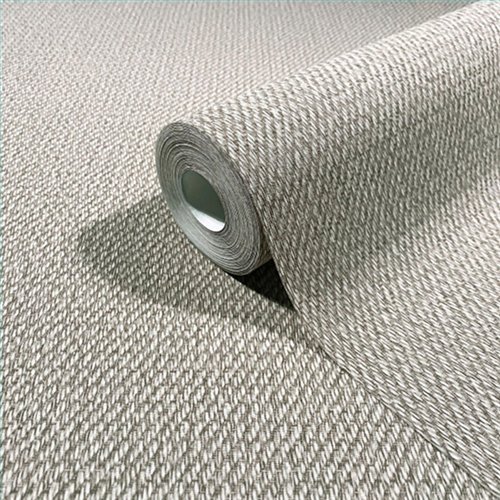 Ref.SP7026 estancia decorada con tejido tapicería en tono Topo, supreme