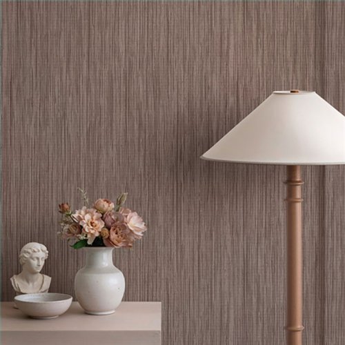 Ref.SP9058 ambiente real de efecto seda supreme, en tono Marrón