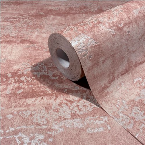 Ref.SP2572 ambiente con supreme estuco envejecido Beige y Nacarado sobre fondo Caldera