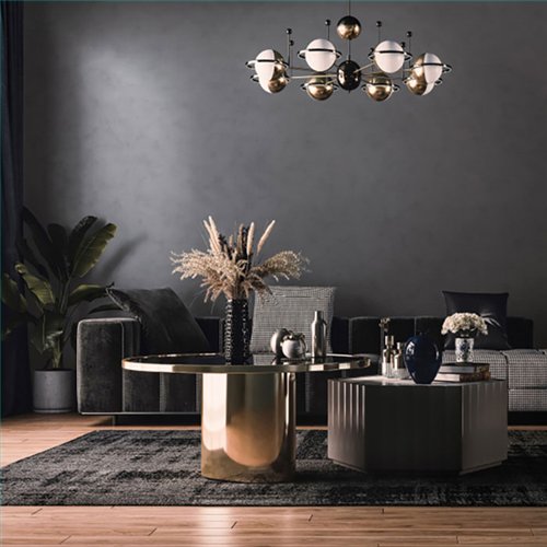 Ref.SP2430 foto de ambiente efecto cemento supreme acabado Gris