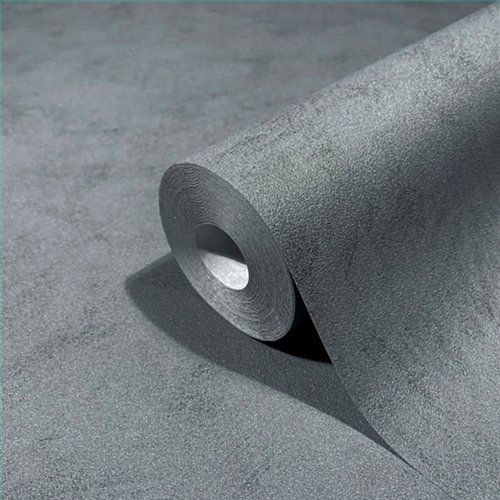 Ref.SP2430 estancia decorada con efecto cemento en tono Gris, supreme