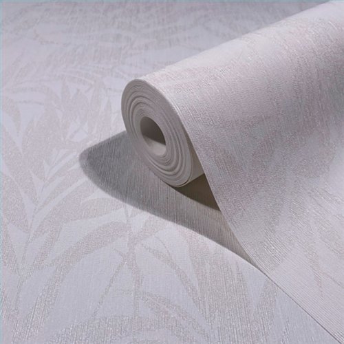 Ref.SP2589 ambiente con supreme hojas de bambú en tono Marfil