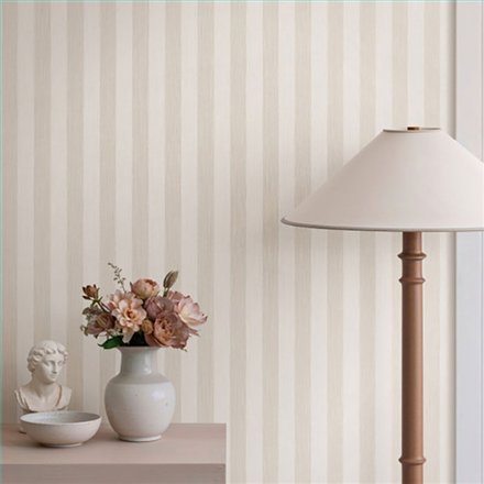 Ref.SP2583 foto de ambiente rayas clásicas supreme en Beige