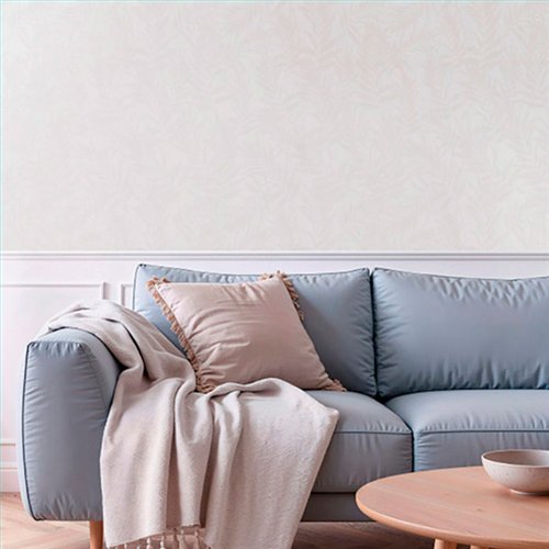 Ref.SP2590 ambiente real de hojas de bambú supreme, en Beige