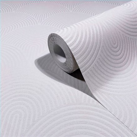 Ref.SP2593 ambiente con supreme arcos concéntricos en tono Blanco Roto