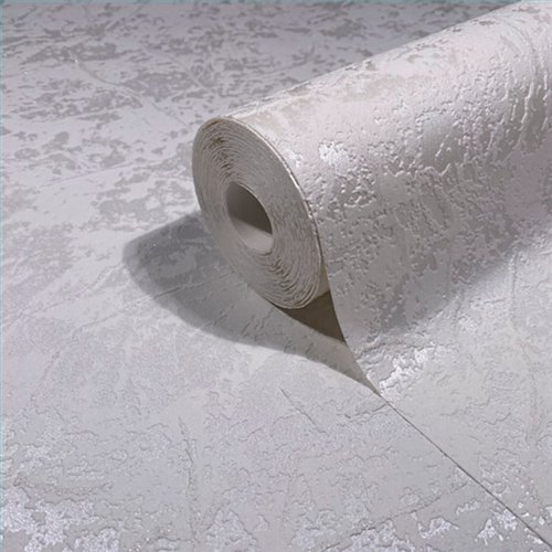 Ref.SP2596 estancia decorada con piedra moteada Nácar y Brillos y fondo Blanco Roto, supreme