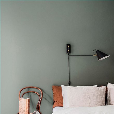 Ref.77002 ambiente real de liso hidden treasures, en Verde