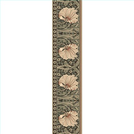 Ref.182109 foto de ambiente tulipanes entrelazados hidden treasures fondo Marrón con Beige y Verde
