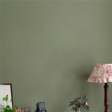 Ref.77007 ambiente con hidden treasures liso en Verde