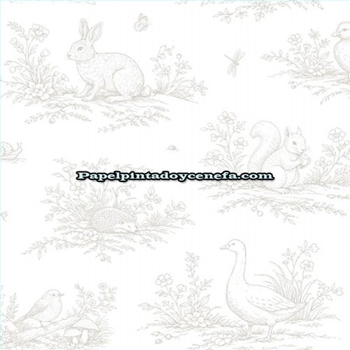 009-ali-papel-pintado-alice-rasch-animales-moderno-tejido-no-tejido-lavable