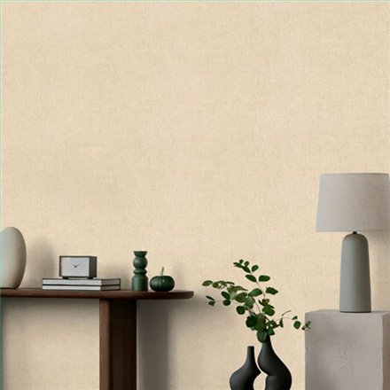 Ref.002-COT vista de ambiente, cotton: fondo Beige, motivo lino