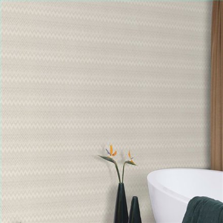 Ref.028-COT estancia decorada con zigzag en tono Gris, cotton