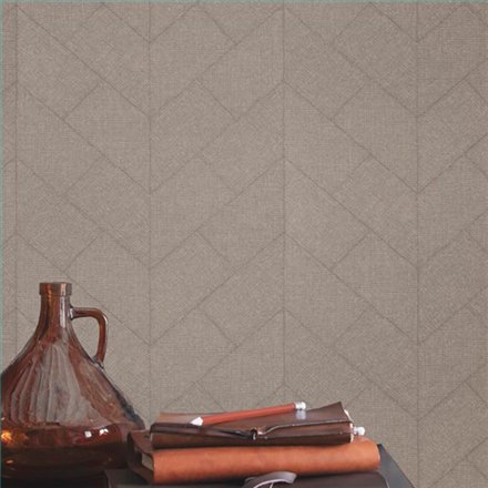 Ref.039-COT estancia decorada con espiga grande acabado Topo, cotton