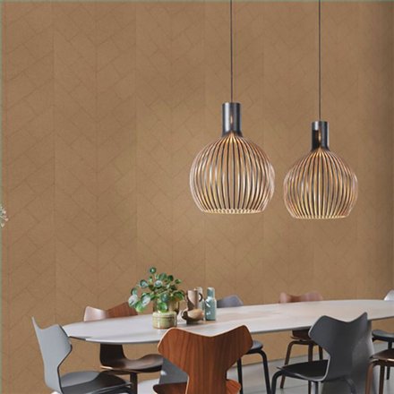Ref.057-COT ambiente real de espiga grande cotton, en tono Marrón