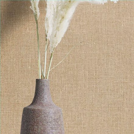 Ref.059-COT ambiente con cotton lino Beige sobre fondo Marrón