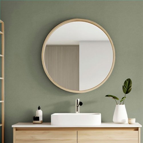 Ref.009-BOO ambiente con bamboo liso tejido acabado Verde
