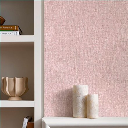 Ref.036-BOO ambiente con bamboo liso jaspeado Topo y Blanco Roto sobre fondo Beige