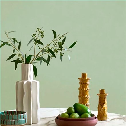 Ref.FAMI-202737102 estancia decorada con liso acabado Verde, maison de famille