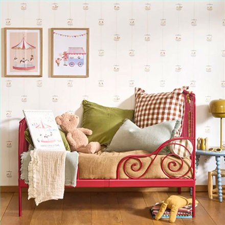 Ref.OUTT202831919 ambiente real con barquillas de feria sobre fondo Blanco en tonos Beige, Gris, Marrón y Naranja