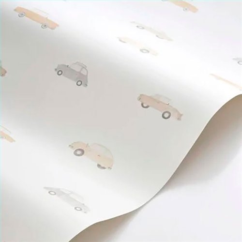 Ref.OUTT202881313 foto de ambiente coches antiguos once upon a time 3 fondo Blanco con Gris, Beige y Ocre