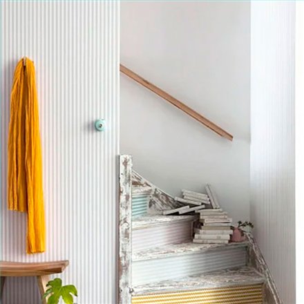 Ref.OUTT29889014 foto de ambiente rayas once upon a time 3 fondo Blanco con Gris