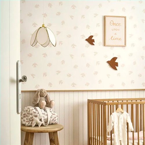 Ref.OUTT202961234 ambiente con once upon a time 3 rayas onduladas Beige sobre fondo Blanco