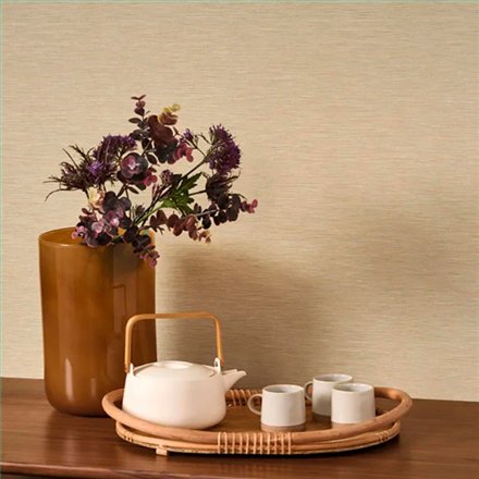 Ref.CANP201301515 ambiente con canopee liso efecto seda acabado Ocre