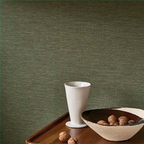 Ref.CANP201307997 ambiente con canopee liso efecto seda en Verde