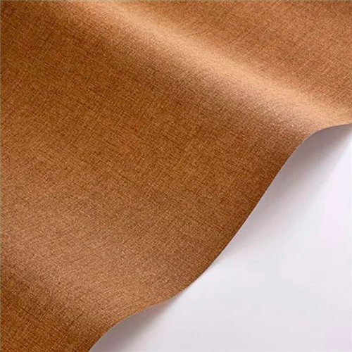 Ref.CANP201172424 ambiente con canopee liso efecto lino en tono Ocre